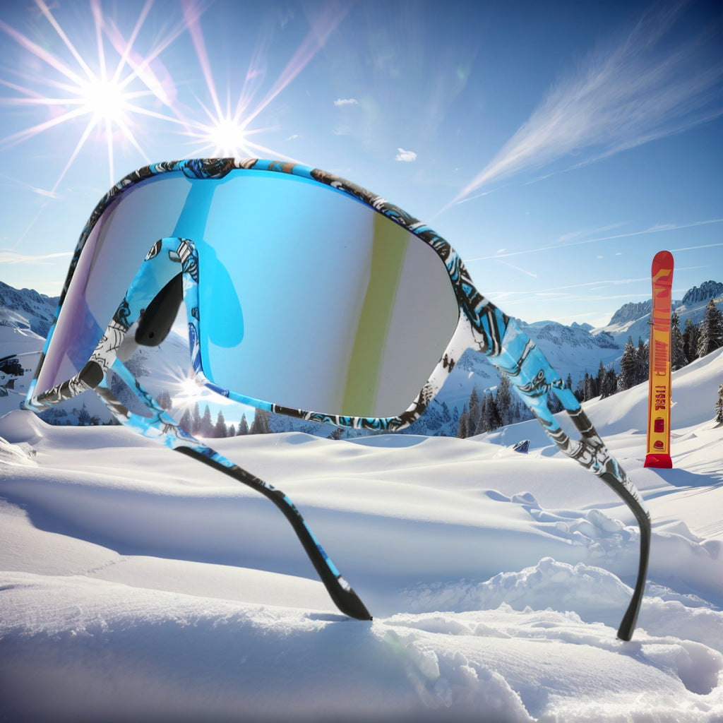 Men's Sports Performance Shield Sunglasses Bowlift