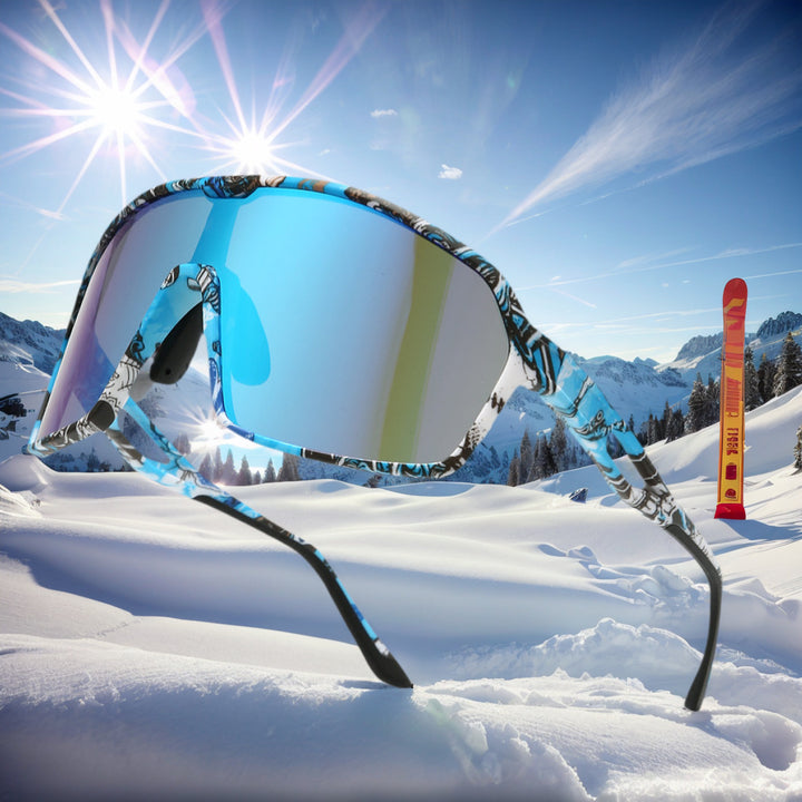 Men's Sports Performance Shield Sunglasses Bowlift