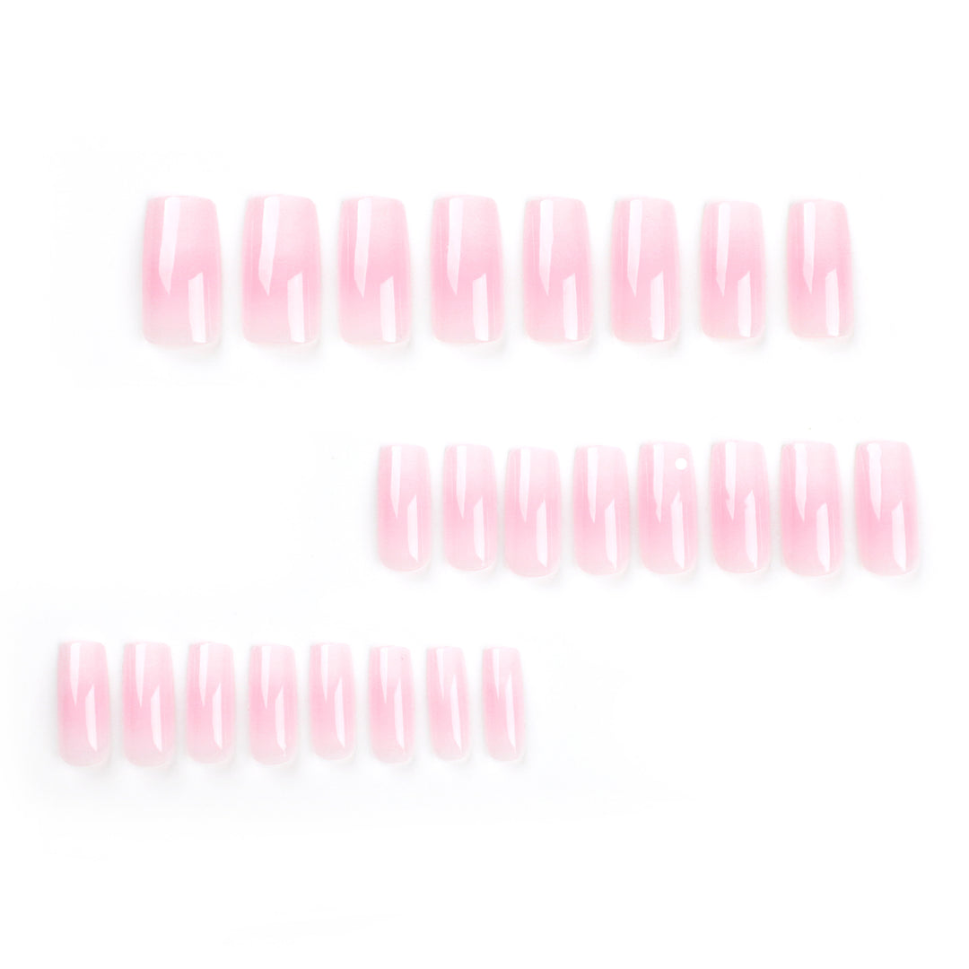 Artful nail extensions with elegant ombre finish Bowlift