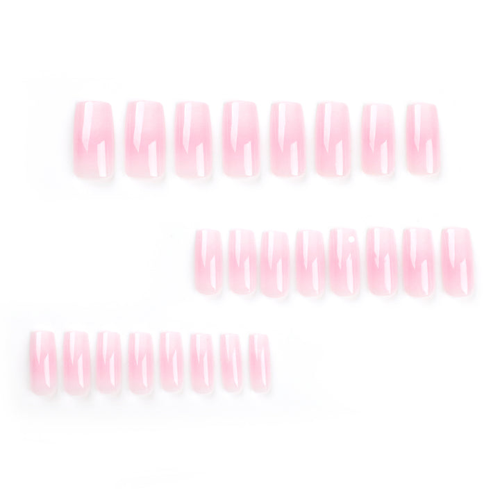 Artful nail extensions with elegant ombre finish Bowlift