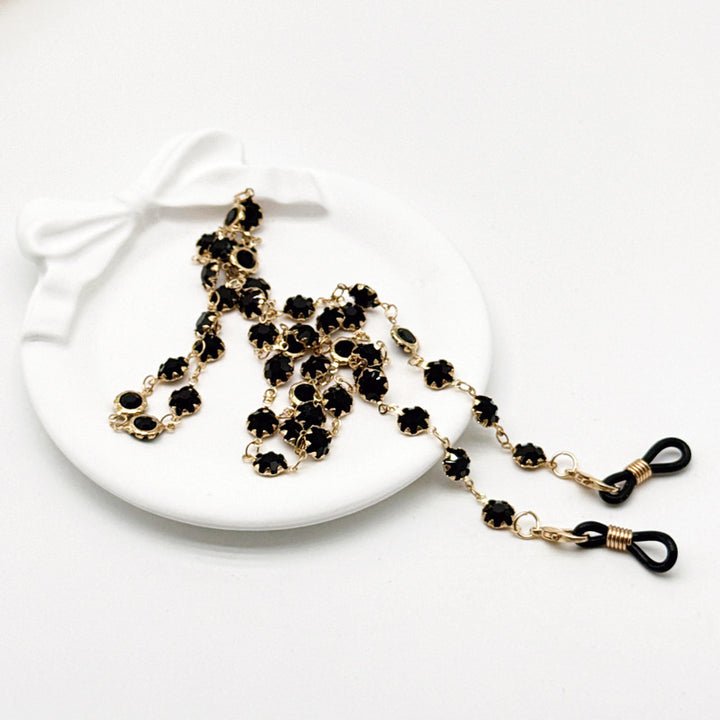 Crystal Chain Eyewear Holder Bowlift