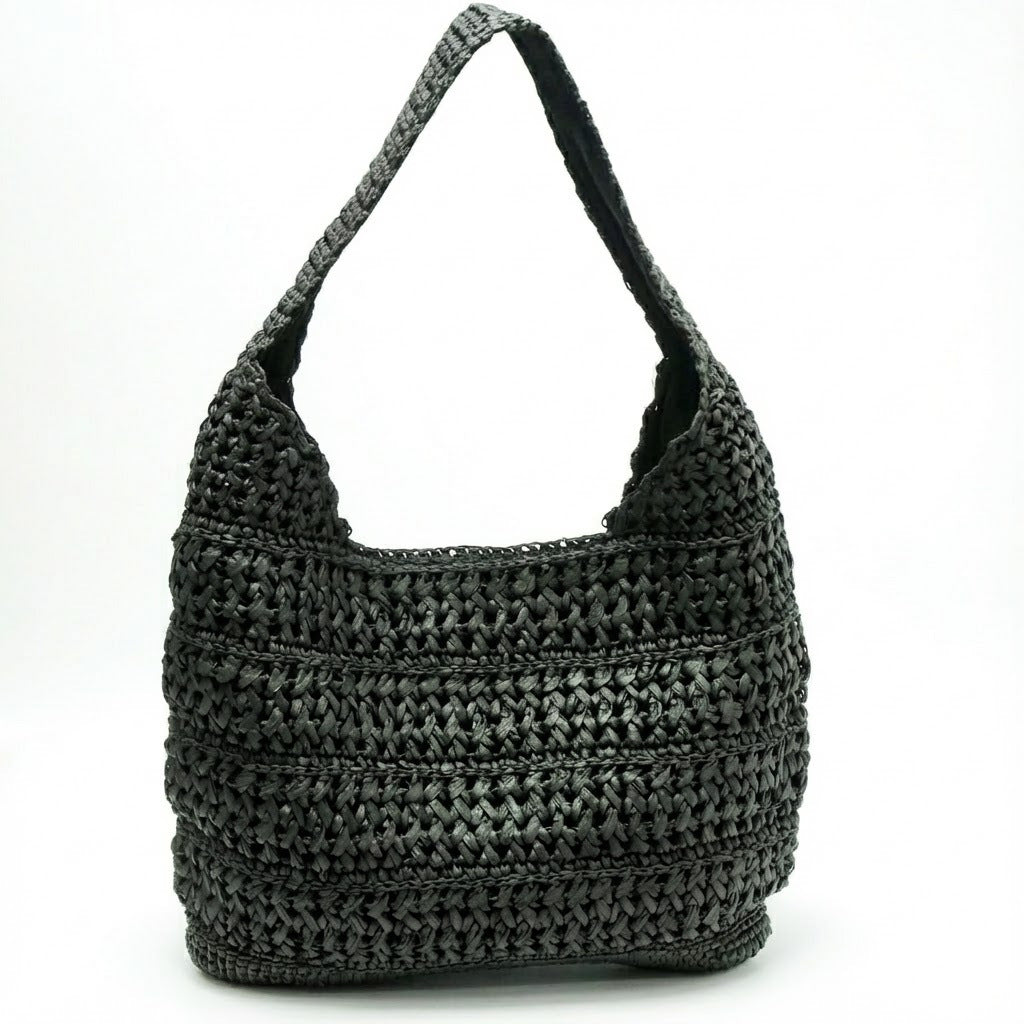 Handmade Macrame Hobo Bag Bowlift