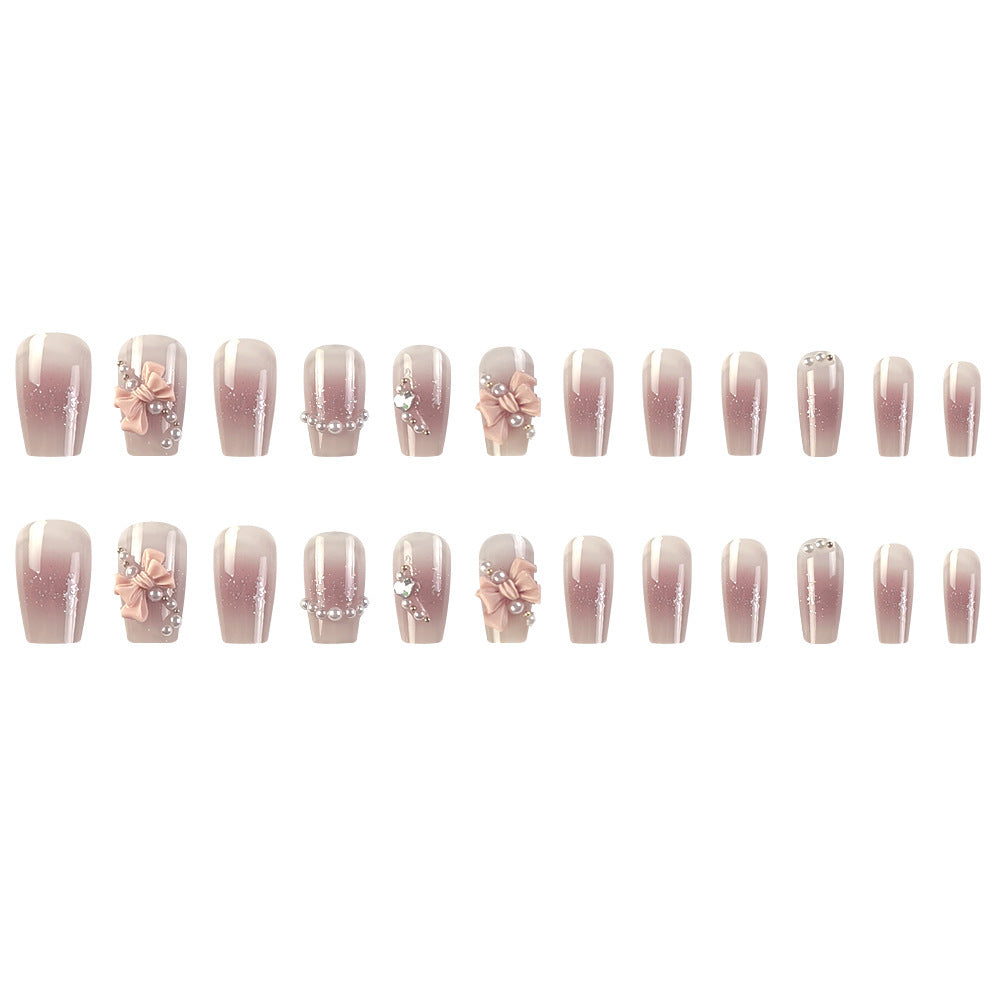 Glamorous artificial nails with moon and star motif Bowlift