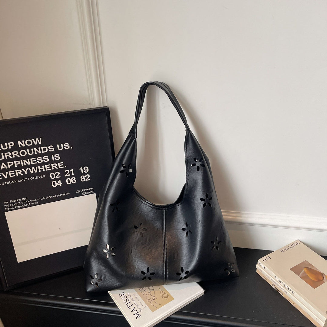 Floral Cut-Out Shoulder Bag Bowlift