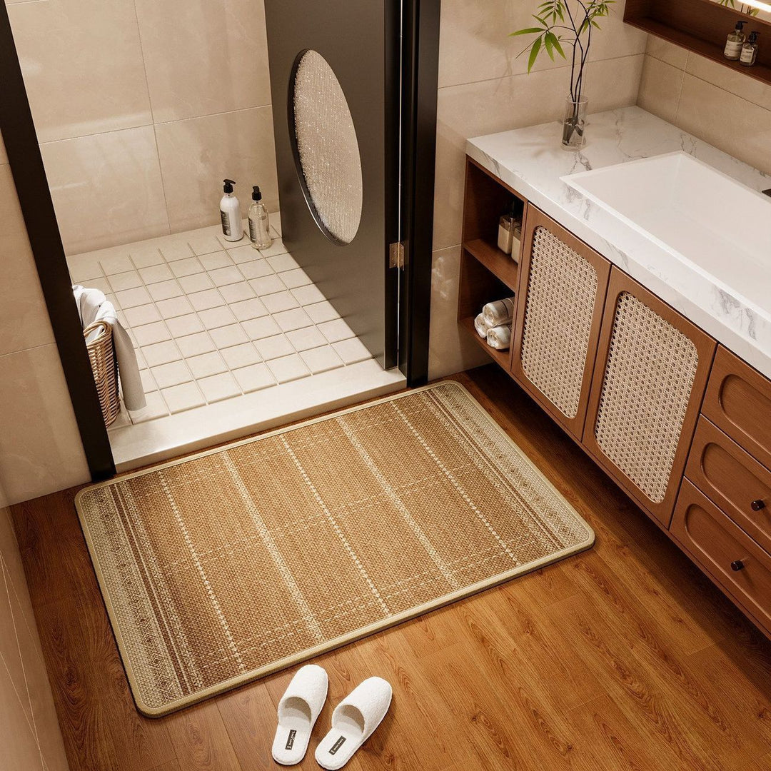 Textured Non-Slip Bathroom Mat Bowlift