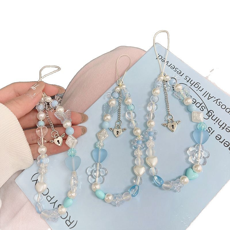 Decorative Beaded Phone Charm Bowlift