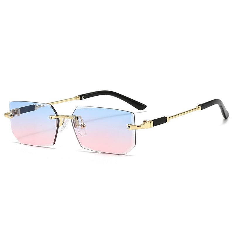 Ladies elegant and fashionable sunglasses with transparent frame Bowlift