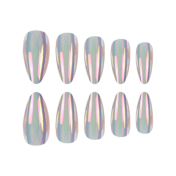 Elegant Long Stiletto Press-On Nails Bowlift