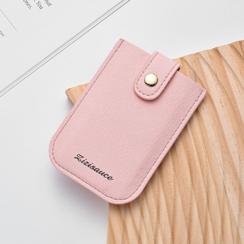 Elegant Leather Card Holder Bowlift