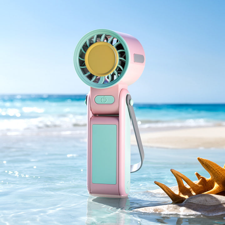 Portable USB Rechargeable Fan with Adjustable Speed Bowlift
