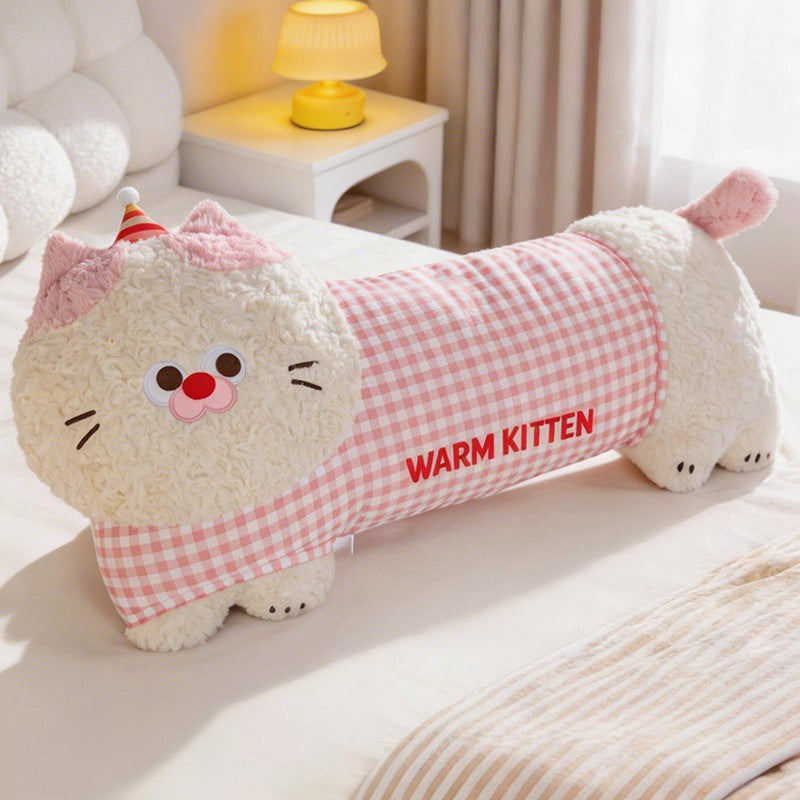 Kawaii Cat Plush Pillow Bowlift