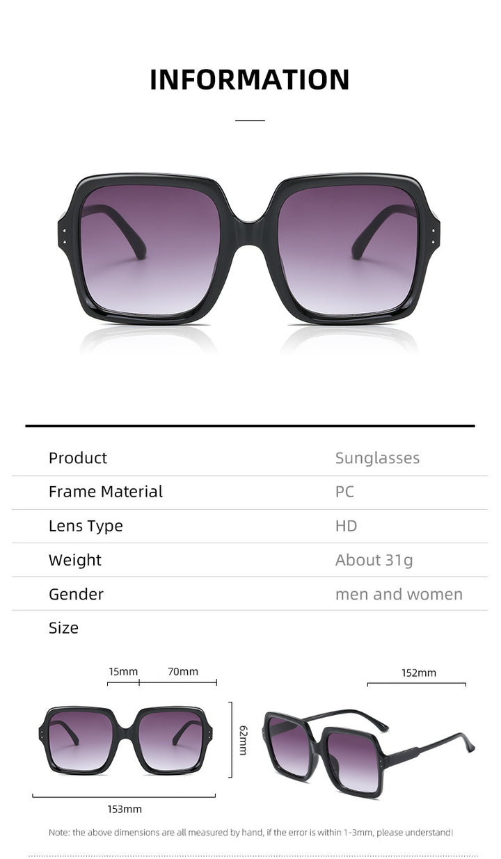 Women’s trendy oversized sunglasses with modern design Bowlift