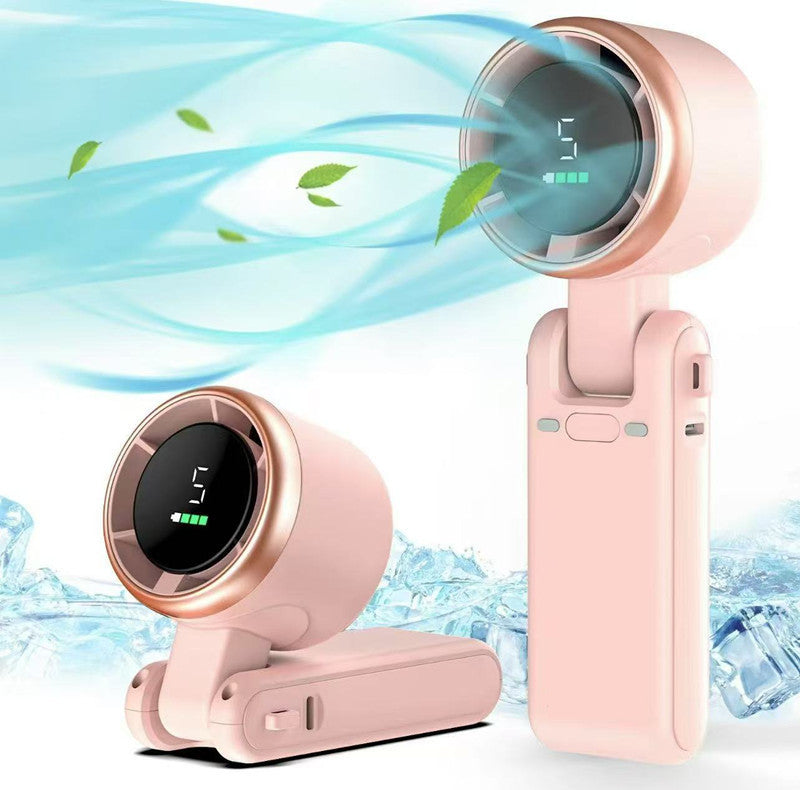 Ladies portable, rechargeable turbofan Bowlift
