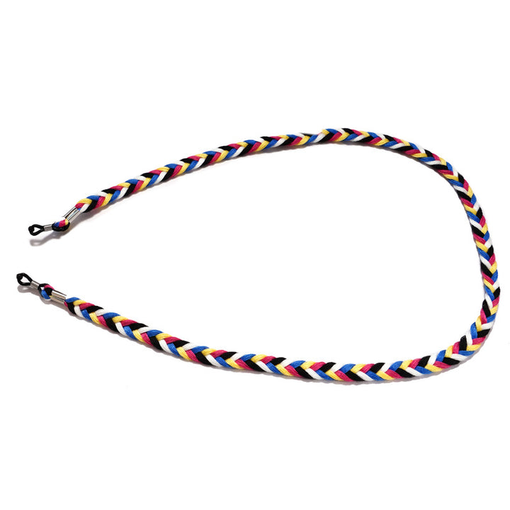 Colorful Braided Eyewear Chain Bowlift