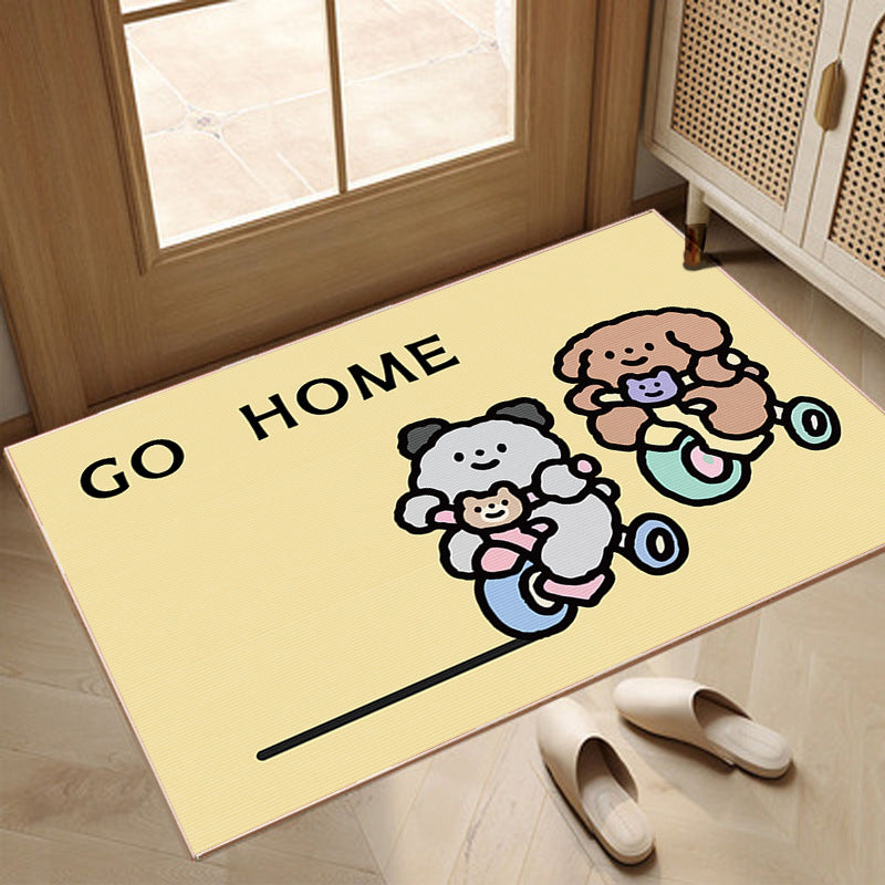 Cartoon Theme Decorative Doormat