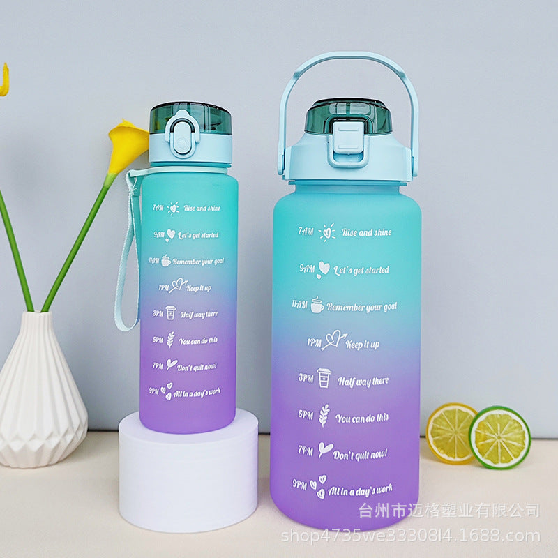 Women's Motivation Water Bottle Bowlift