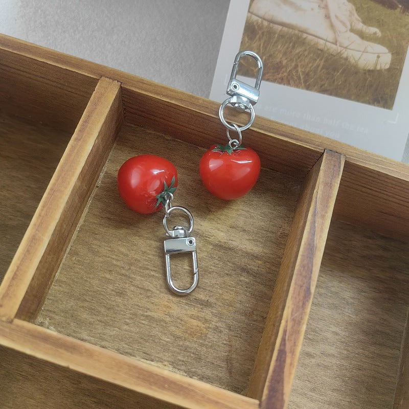 Keychain in Tomato Shape Bowlift