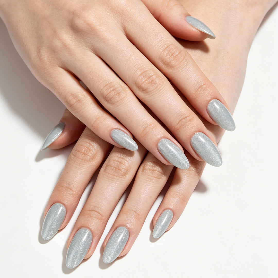 Metallic Stiletto Press-On Nails Bowlift 1789085790