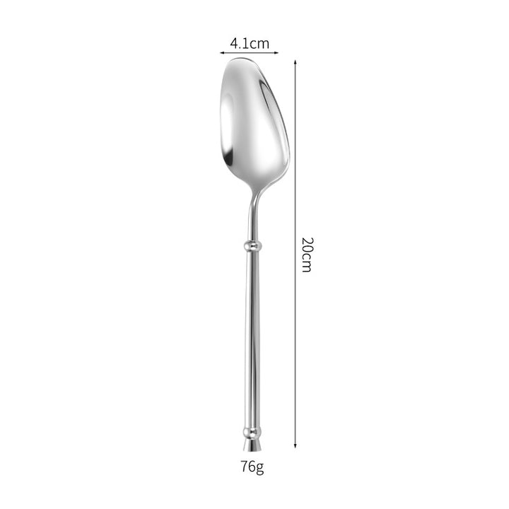 Elegant soup fork with ergonomic handle Bowlift