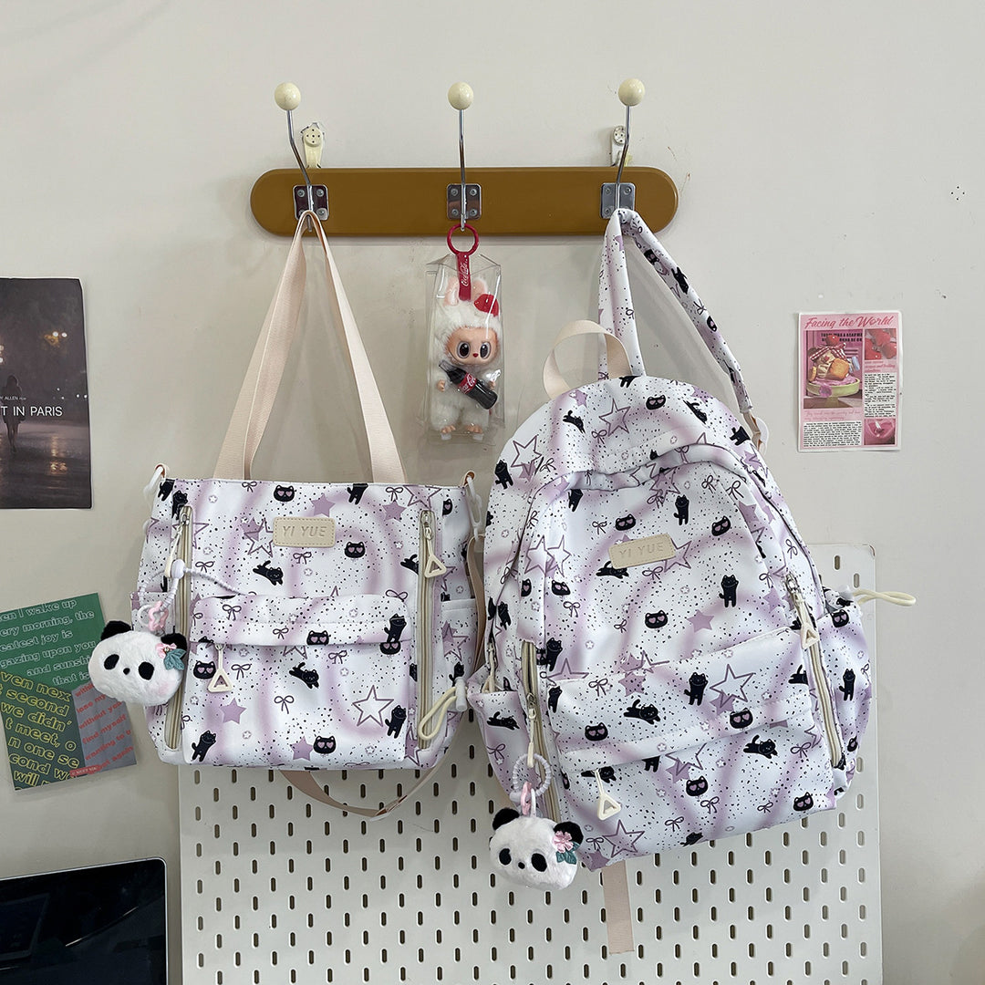 Versatile Cartoon-Themed Utility Backpack
