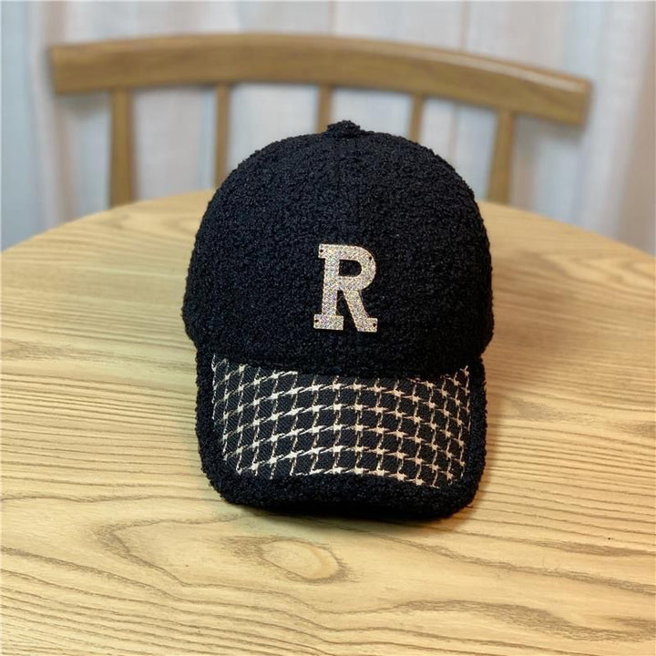 Women's Fuzzy Textured Baseball Cap Bowlift