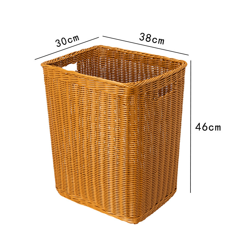 Eco-Friendly Woven Storage Basket Bowlift