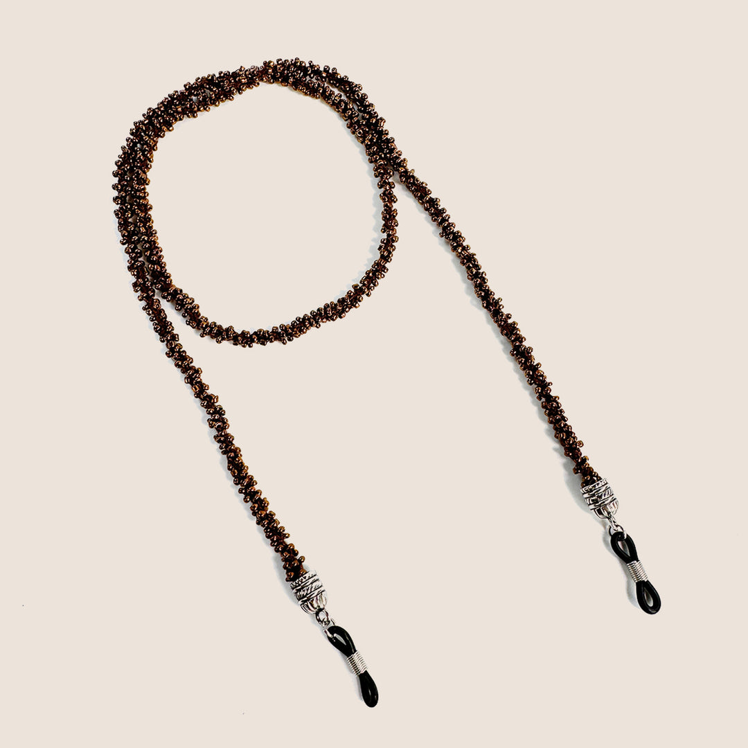 Beaded Eyewear Chain Bowlift