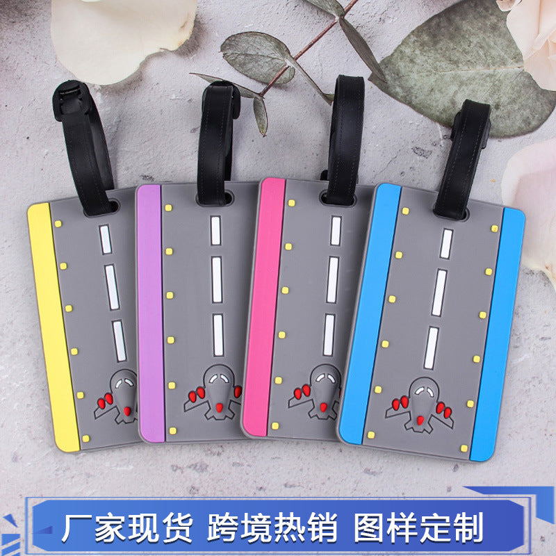 Airplane Runway Luggage Tag Bowlift