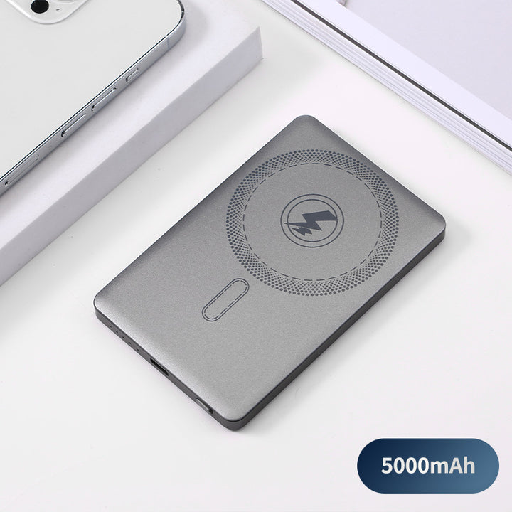 Portable power bank with inductive fast charging technology and 5000 mAh capacity Bowlift