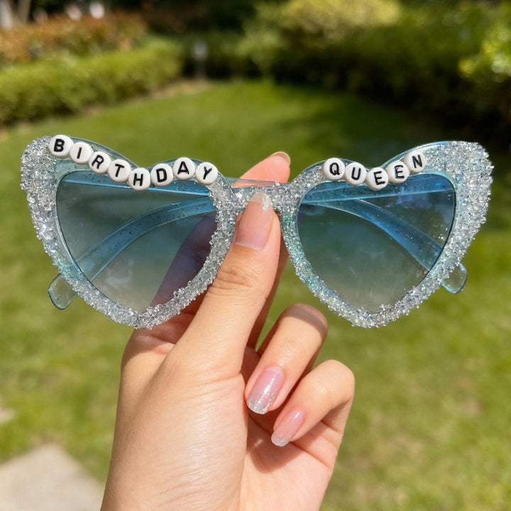 Heart-Shaped Celebration Sunglasses Bowlift
