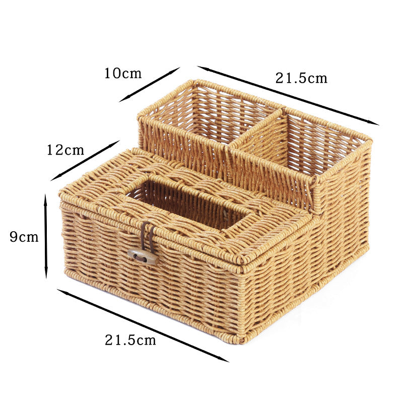 Versatile Handcrafted Woven Storage Caddy Bowlift