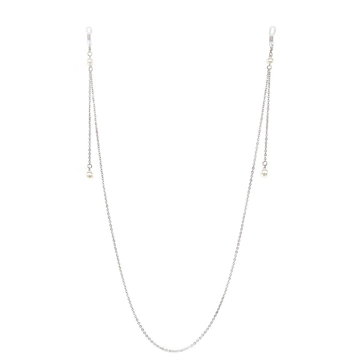 Elegant Pearl Accent Eyewear Chain Bowlift
