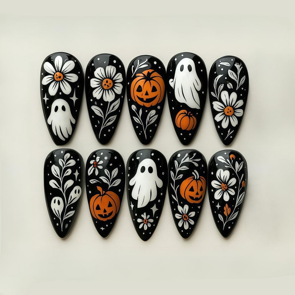 Creative Halloween Art Nails Bowlift