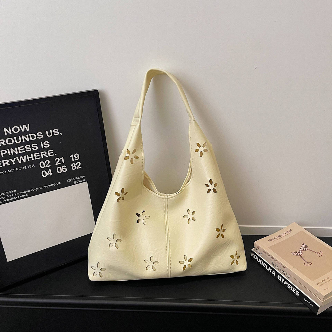 Floral Cut-Out Shoulder Bag Bowlift