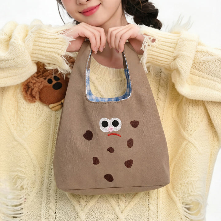 Fun Cartoon Cookie-Shaped Mini Bag Bowlift