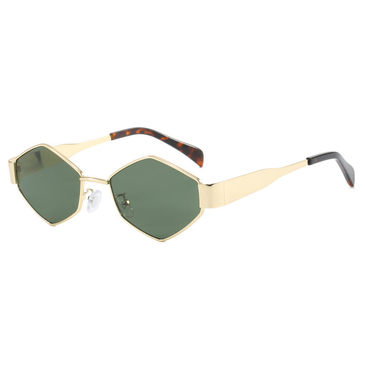 Fashionable Hexagon Sunglasses Bowlift