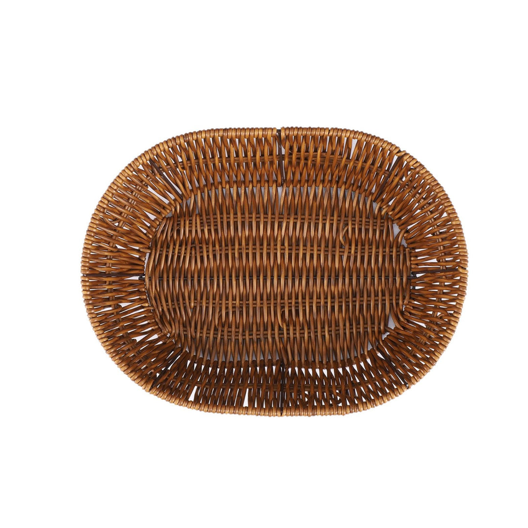 Natural Woven Serving Tray Bowlift