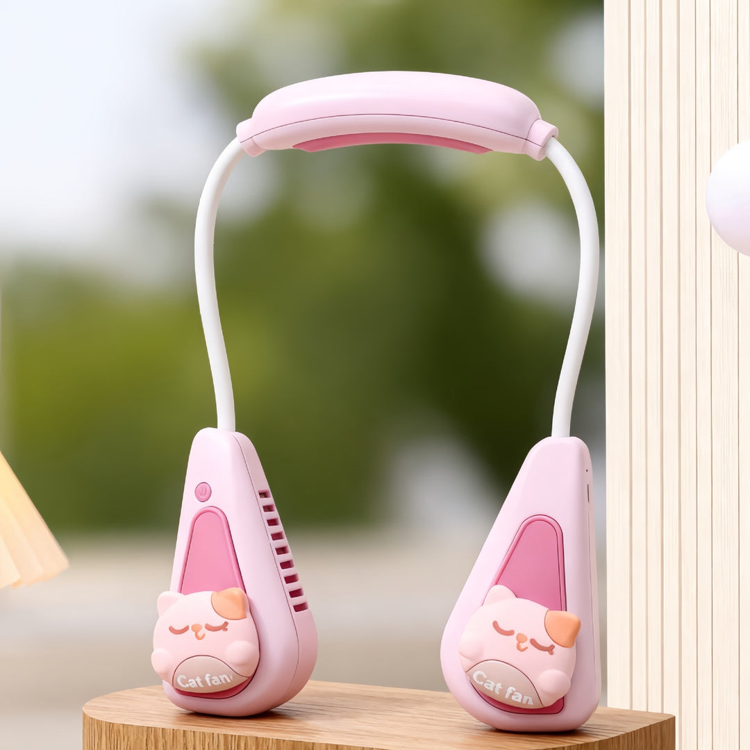 Women Portable Headphones with Cute Animal Design Bowlift
