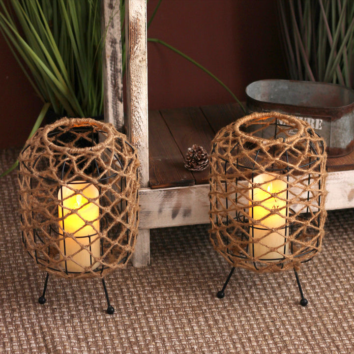Decorative plant container with tripod Bowlift