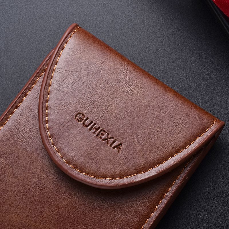 Vintage Leather Card Holder Bowlift