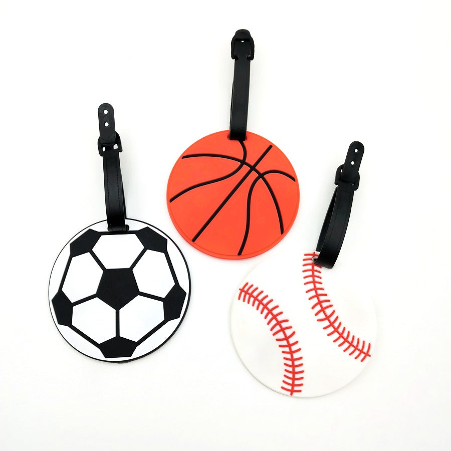 Basketball-Themed Luggage Tag Bowlift