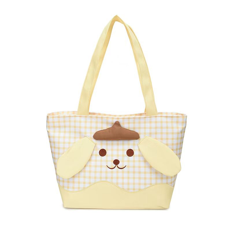 Cute Character Design Tote Bag Bowlift