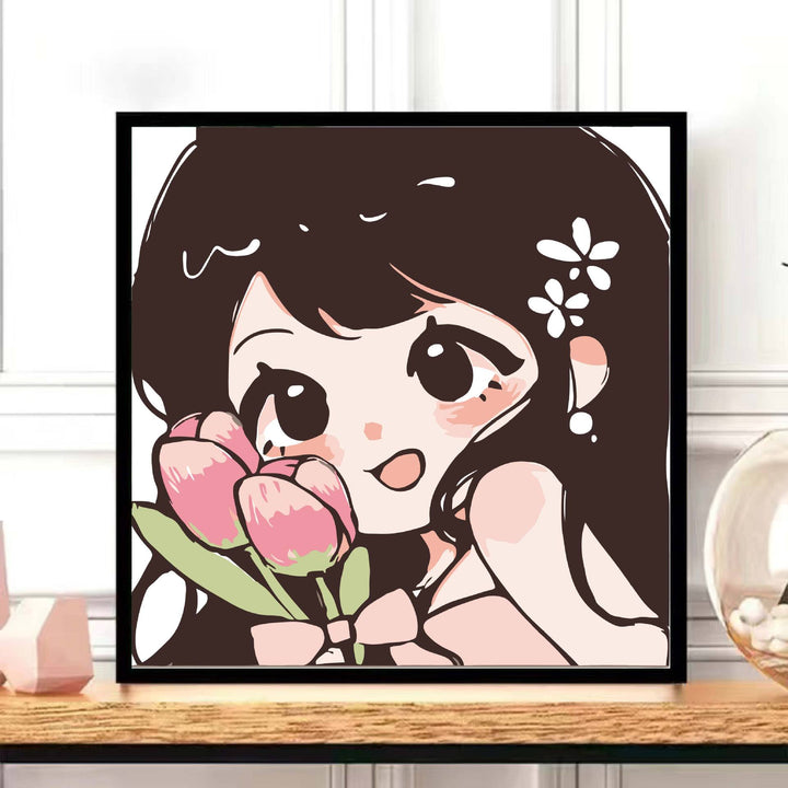 Cartoon Character Canvas Art Print Bowlift