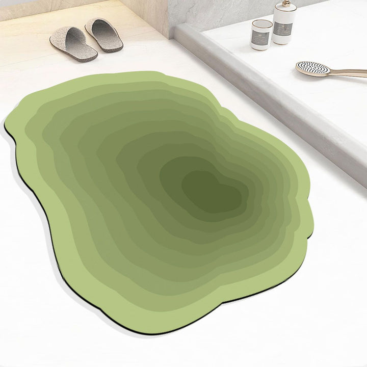 Stylish Gradient Bath Mat Bowlift