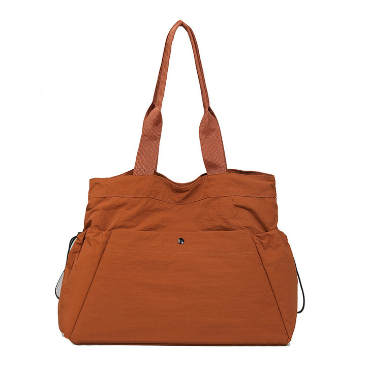Spacious And Functional Tote Bag With Side Pockets Bowlift