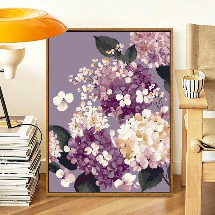 Floral Art Canvas Print Bowlift