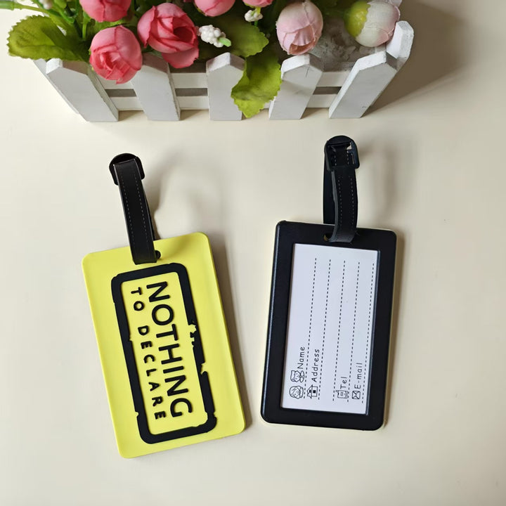 Unisex Creative Destination-Themed Luggage Tag Bowlift