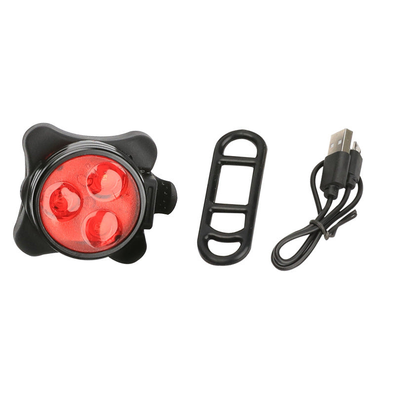 Rechargeable Bicycle Rear Safety Light Bowlift