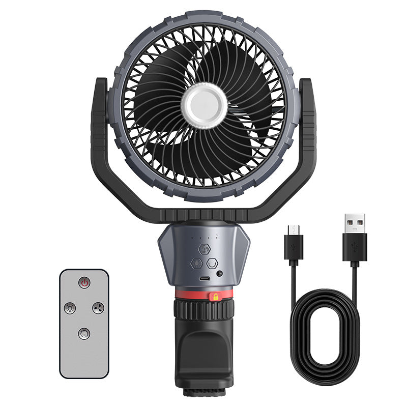 Unisex Portable Battery Fan with Remote Control Bowlift