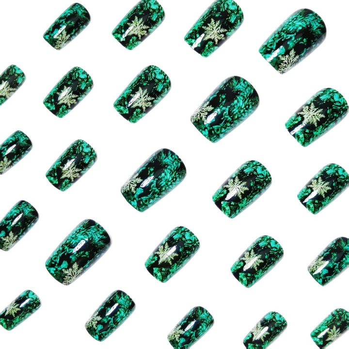Festive Patterned Nail Art Bowlift